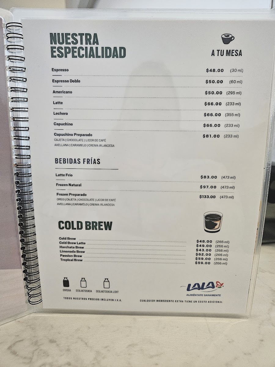Café Andrade Menu - Image 3